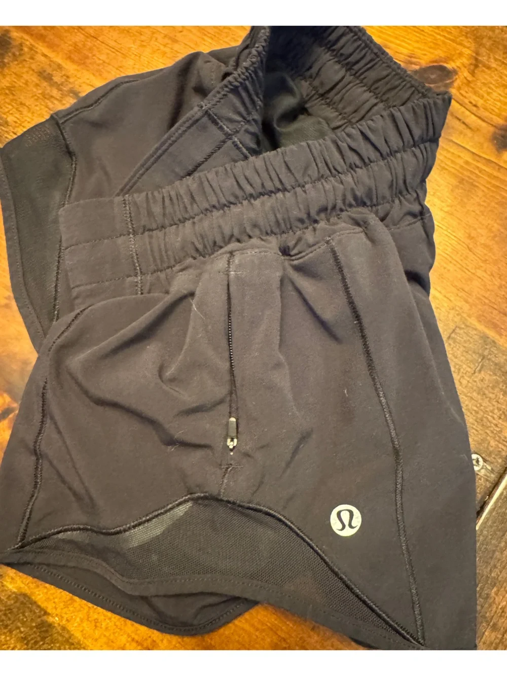 lululemon athletica Black Women's Running Shorts| Hottie Hot shorts|
